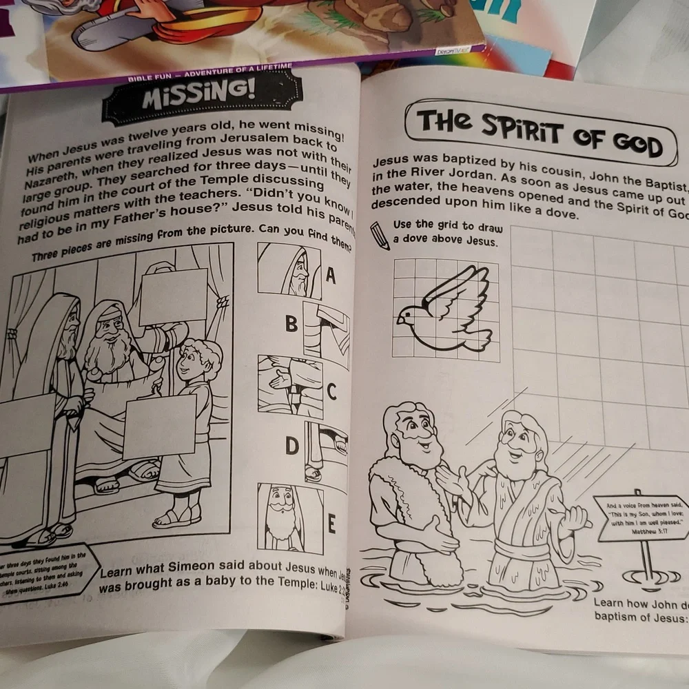 Bible Fun‎ Coloring & Activity Books for Kids